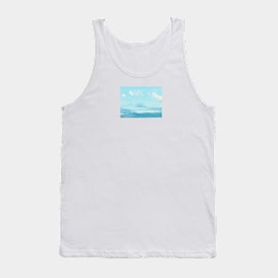 Wispy white lashes Tank Top